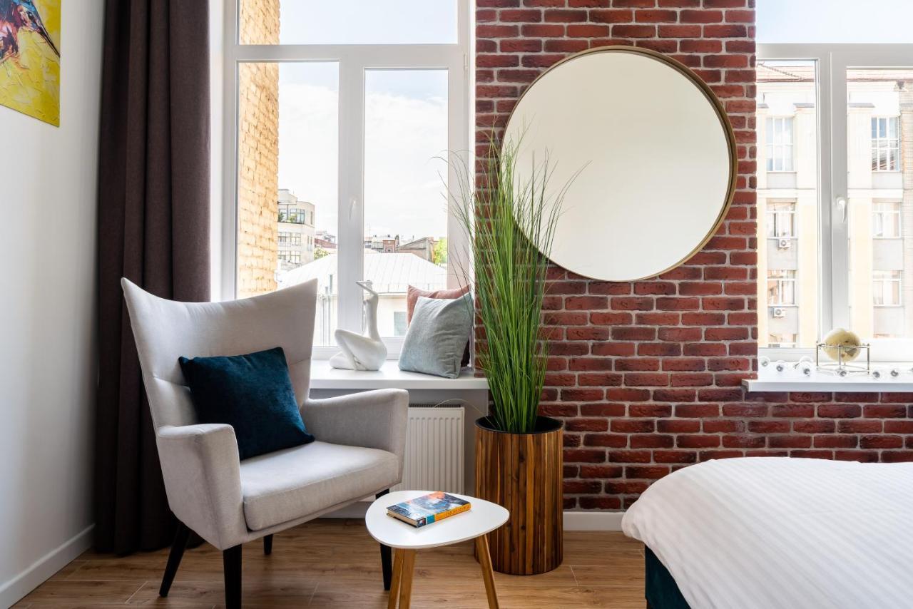 Proreznaya Apartments Kiev Buitenkant foto